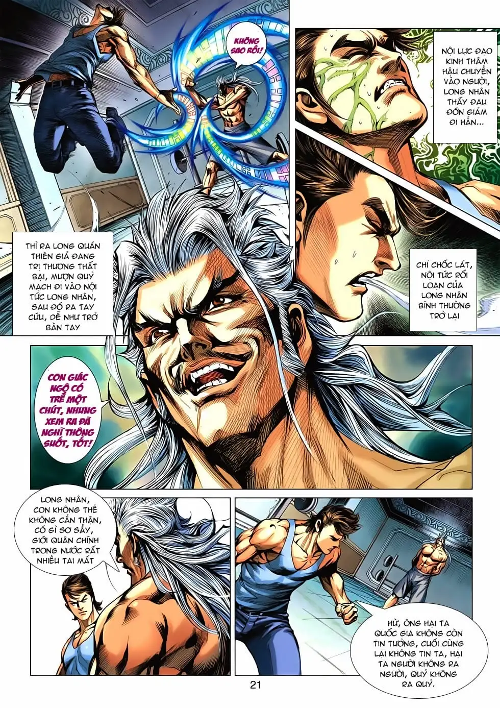 Truyện Tranh Tân Tác Long Hổ Môn trang 4