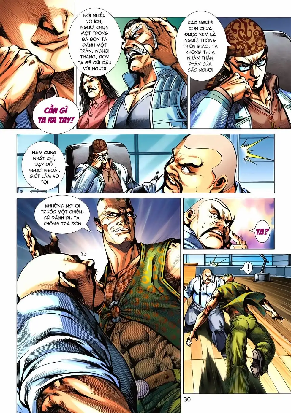 Truyện Tranh Tân Tác Long Hổ Môn trang 4