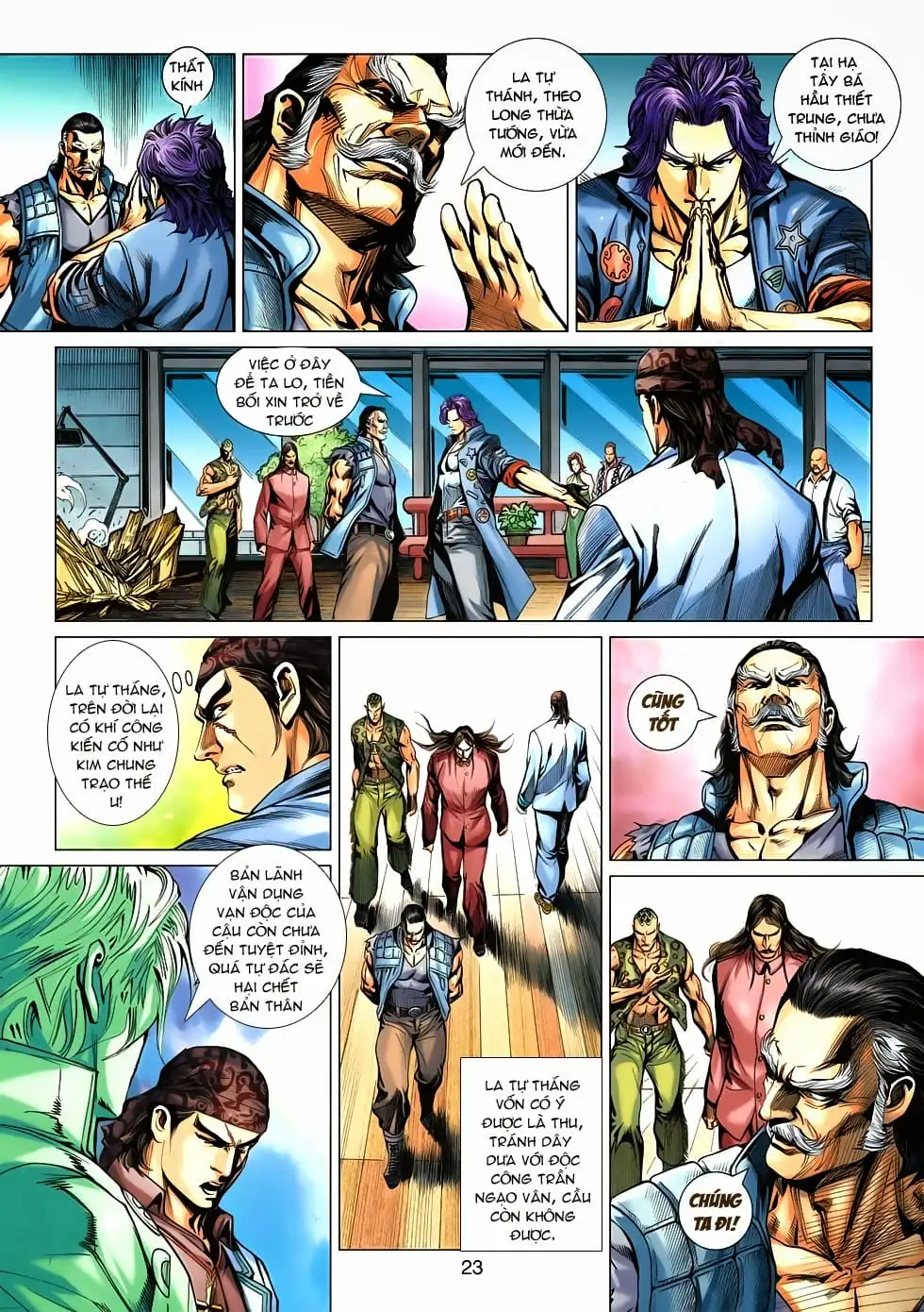 Truyện Tranh Tân Tác Long Hổ Môn trang 4