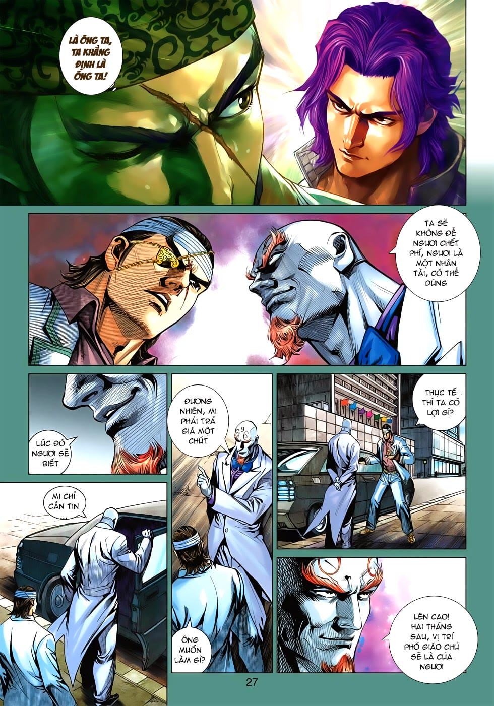 Truyện Tranh Tân Tác Long Hổ Môn trang 4