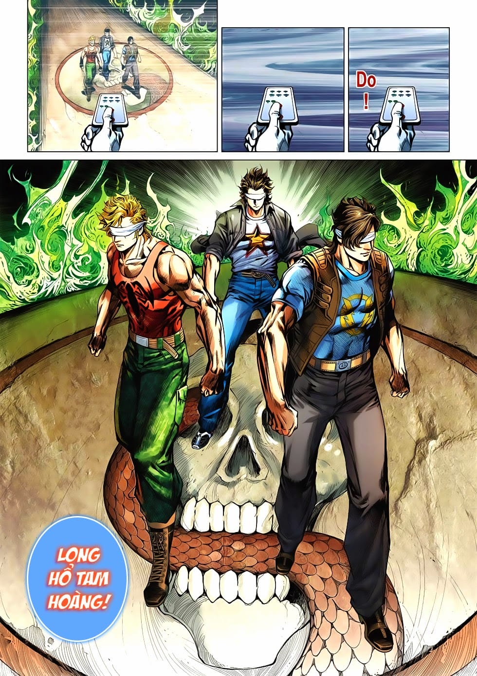 Truyện Tranh Tân Tác Long Hổ Môn trang 4
