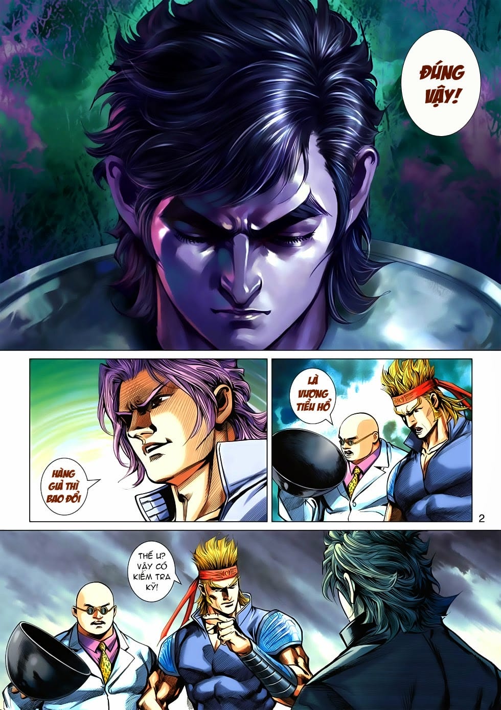 Truyện Tranh Tân Tác Long Hổ Môn trang 4