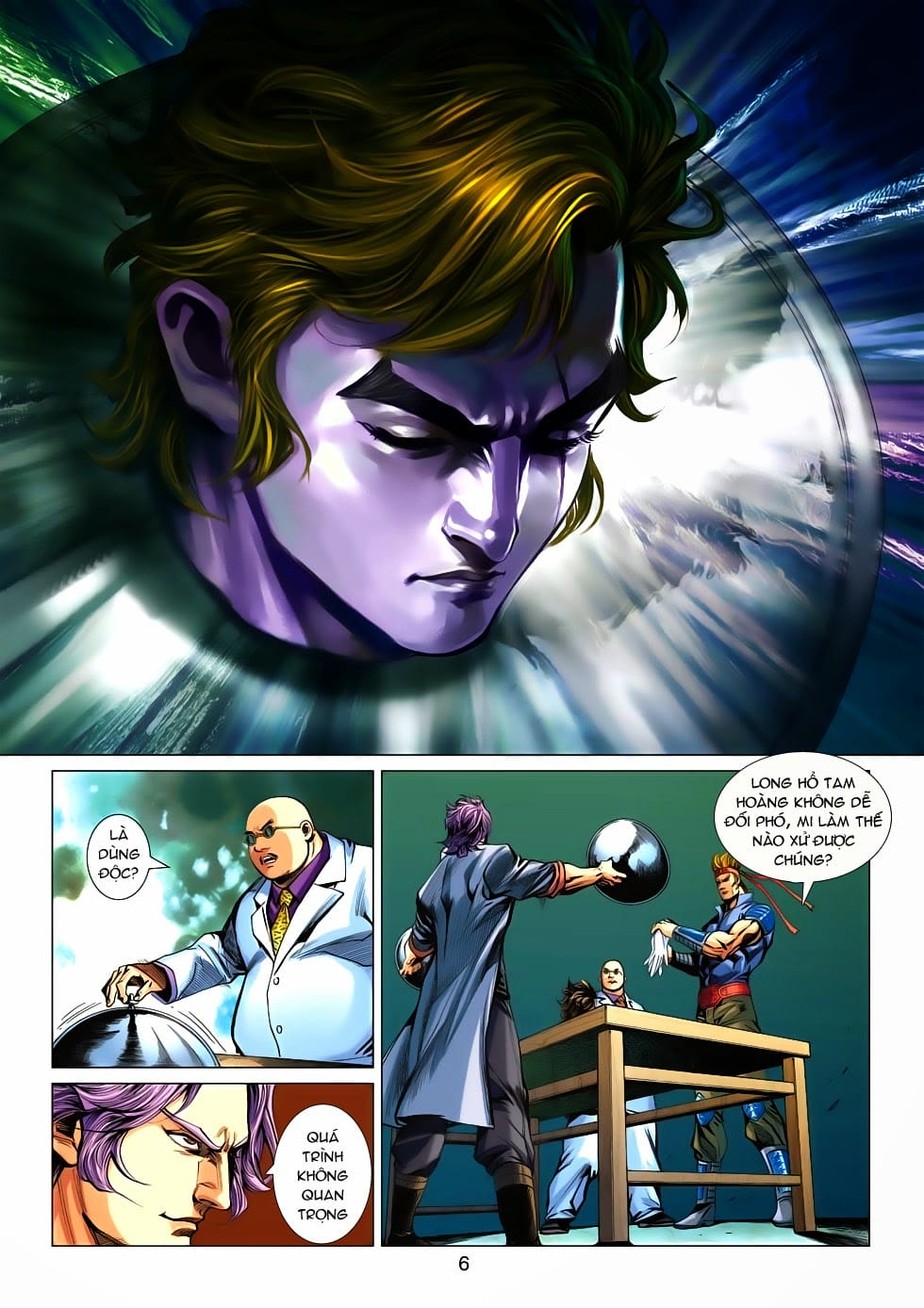 Truyện Tranh Tân Tác Long Hổ Môn trang 4