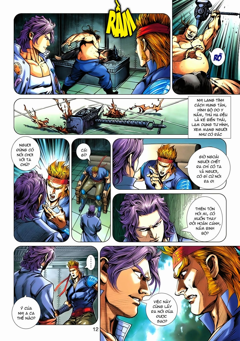 Truyện Tranh Tân Tác Long Hổ Môn trang 4