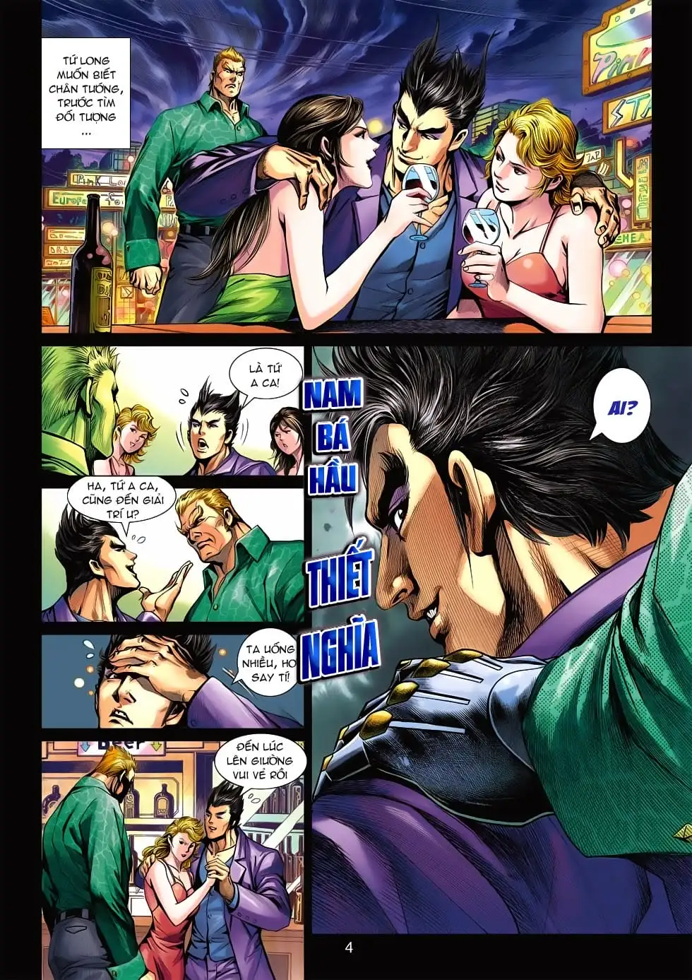 Truyện Tranh Tân Tác Long Hổ Môn trang 4