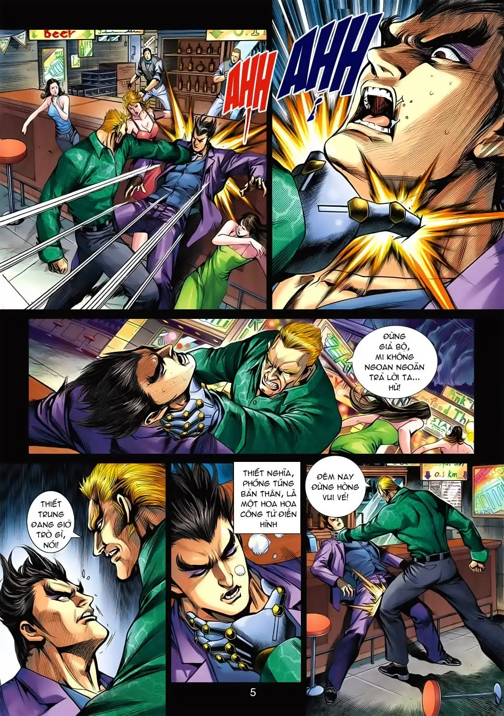 Truyện Tranh Tân Tác Long Hổ Môn trang 4