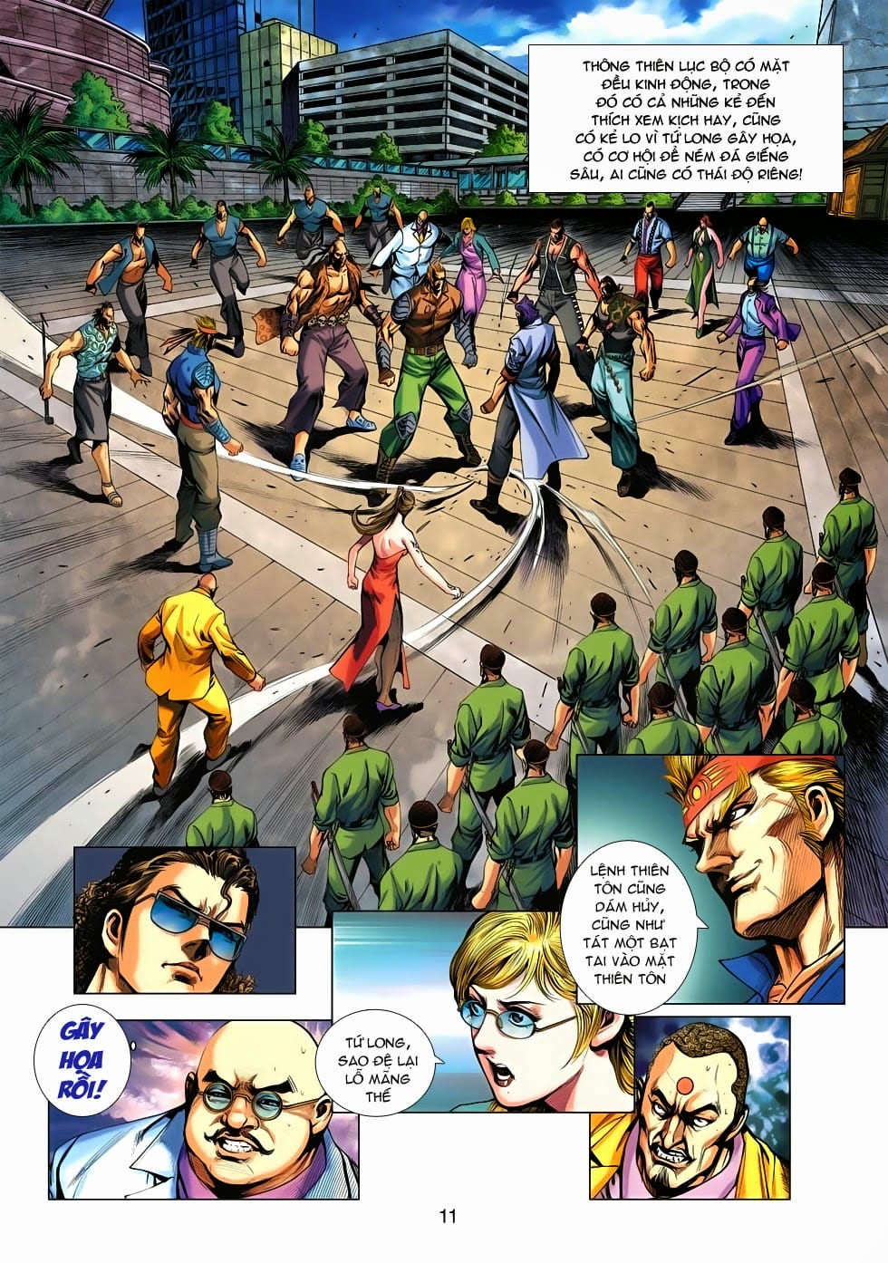 Truyện Tranh Tân Tác Long Hổ Môn trang 4