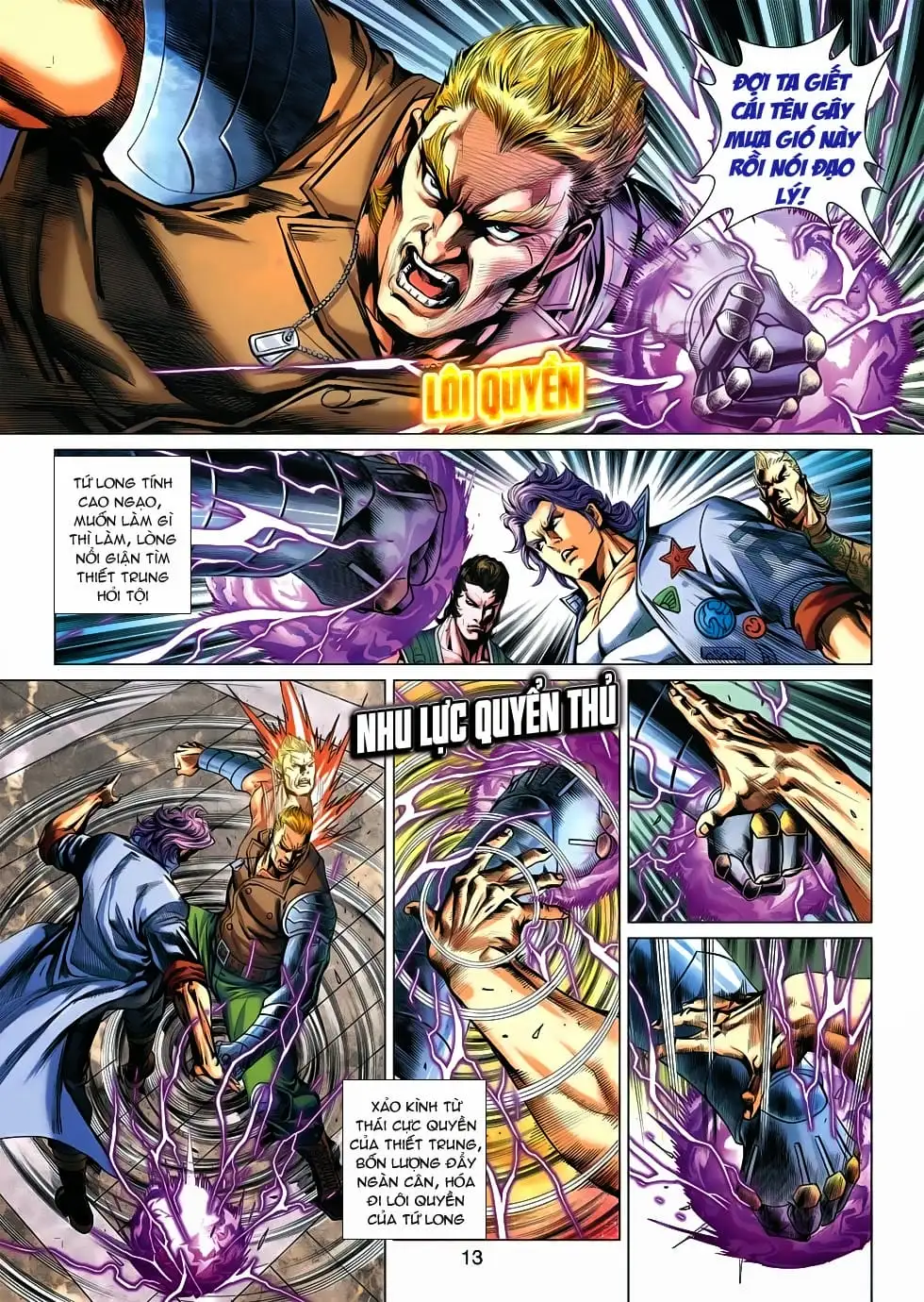 Truyện Tranh Tân Tác Long Hổ Môn trang 4