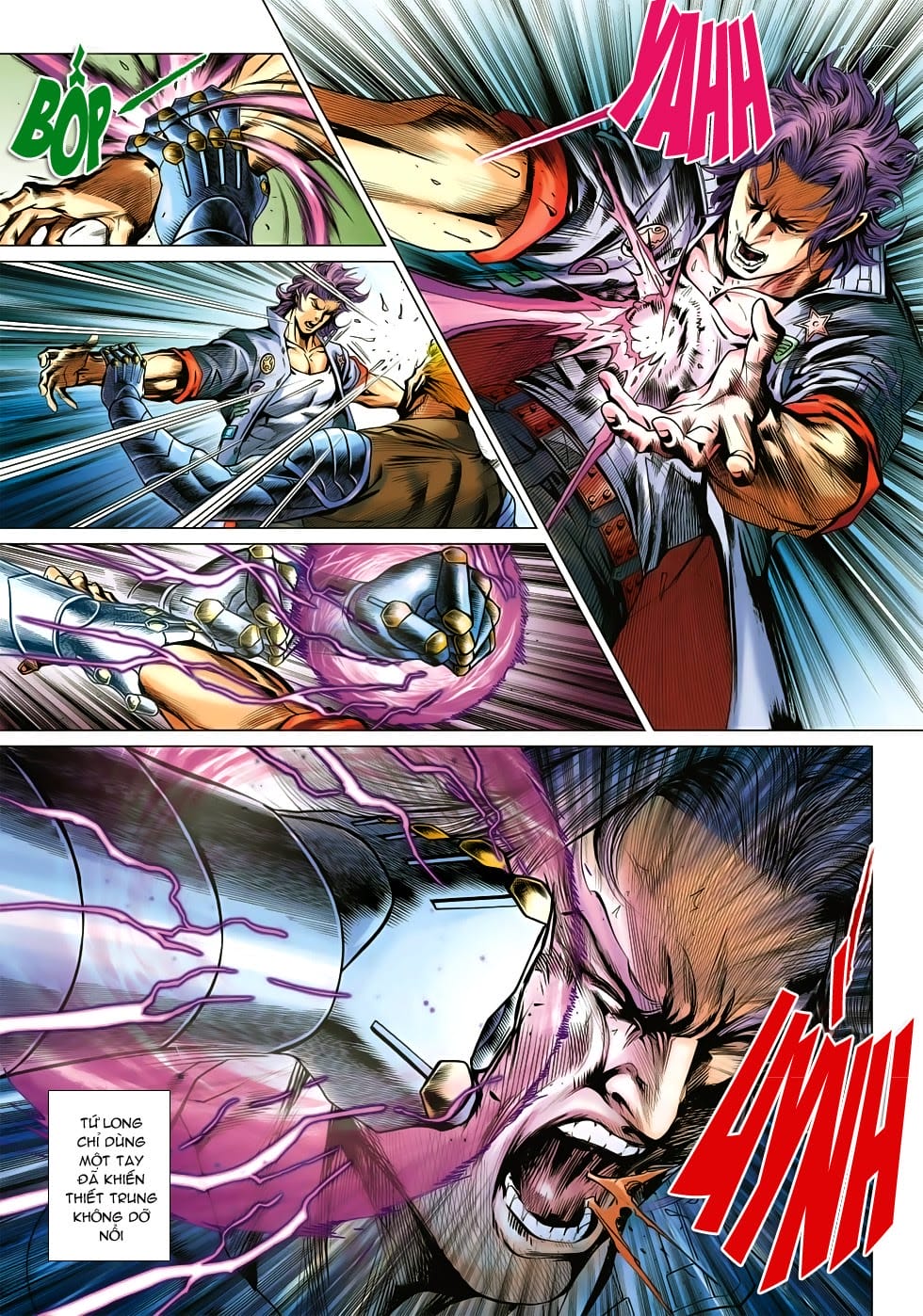 Truyện Tranh Tân Tác Long Hổ Môn trang 4