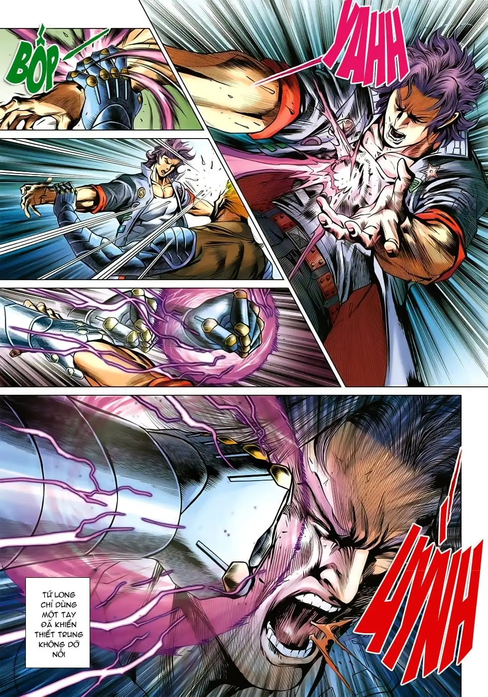 Truyện Tranh Tân Tác Long Hổ Môn trang 4