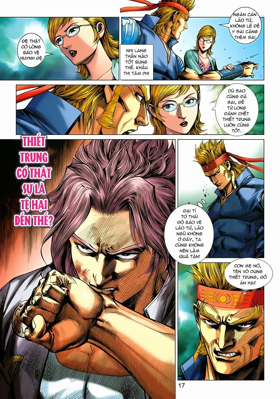 Truyện Tranh Tân Tác Long Hổ Môn trang 4