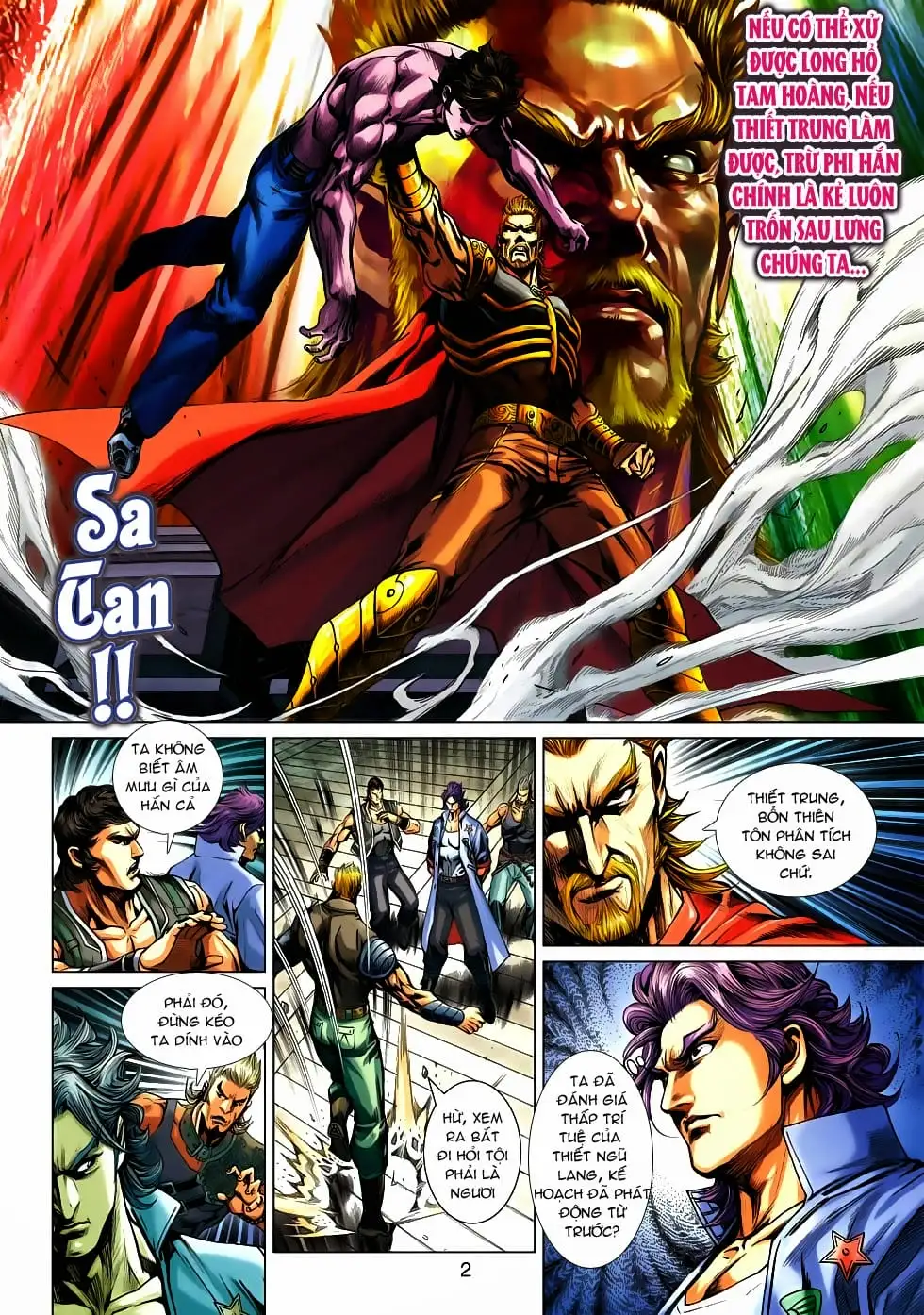 Truyện Tranh Tân Tác Long Hổ Môn trang 4