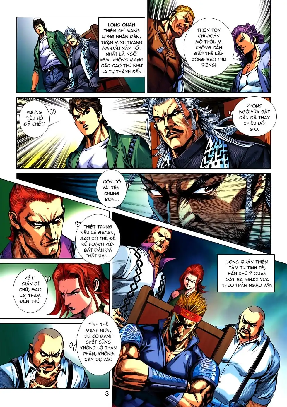 Truyện Tranh Tân Tác Long Hổ Môn trang 4