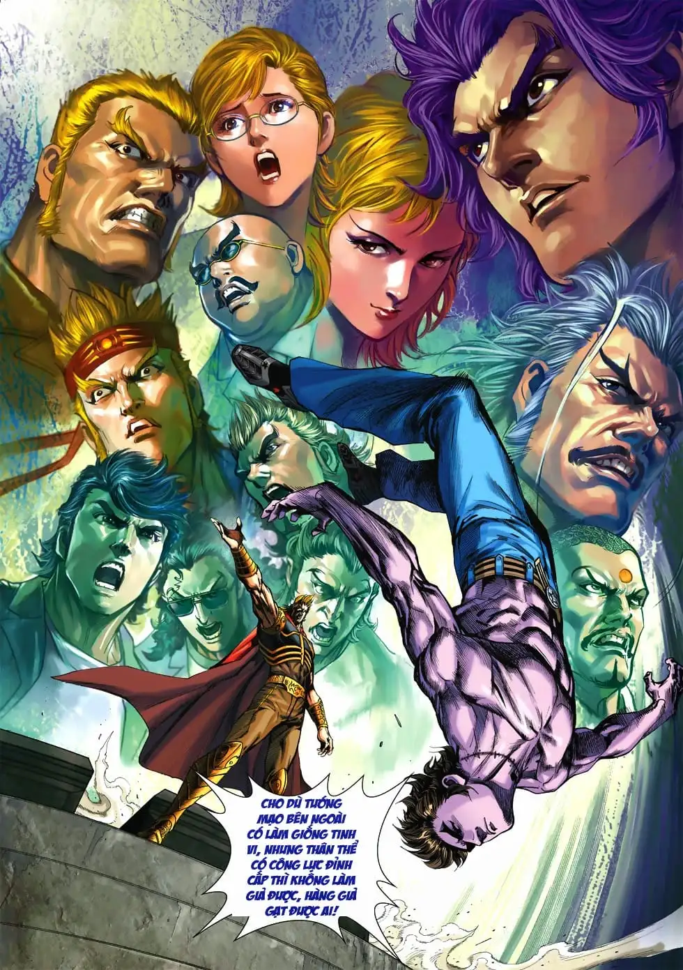 Truyện Tranh Tân Tác Long Hổ Môn trang 4