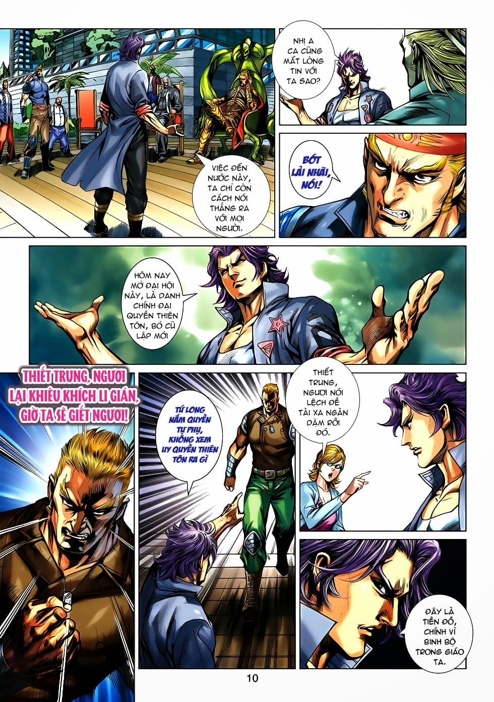 Truyện Tranh Tân Tác Long Hổ Môn trang 4