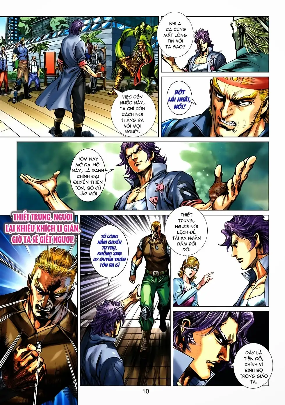 Truyện Tranh Tân Tác Long Hổ Môn trang 4