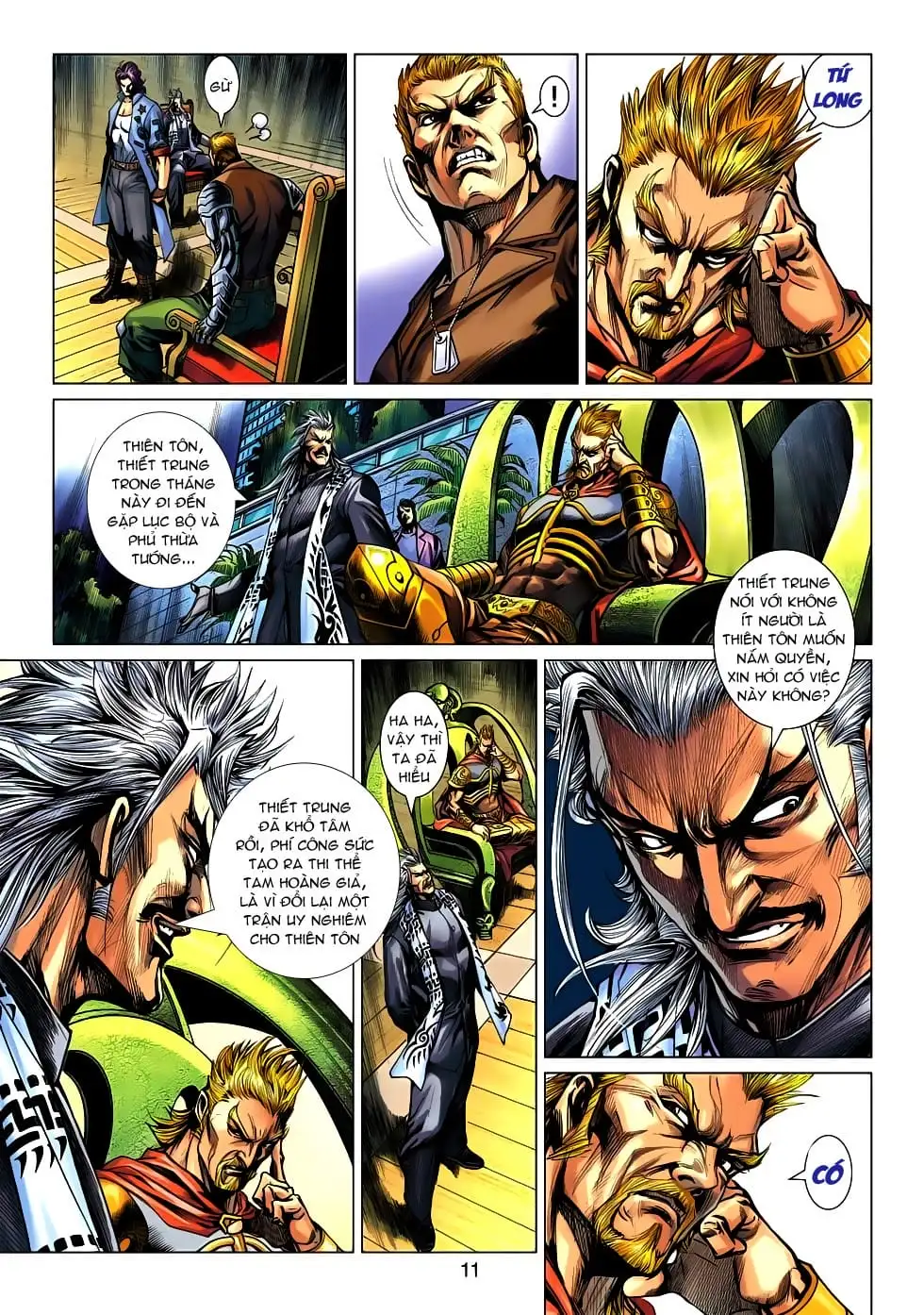 Truyện Tranh Tân Tác Long Hổ Môn trang 4
