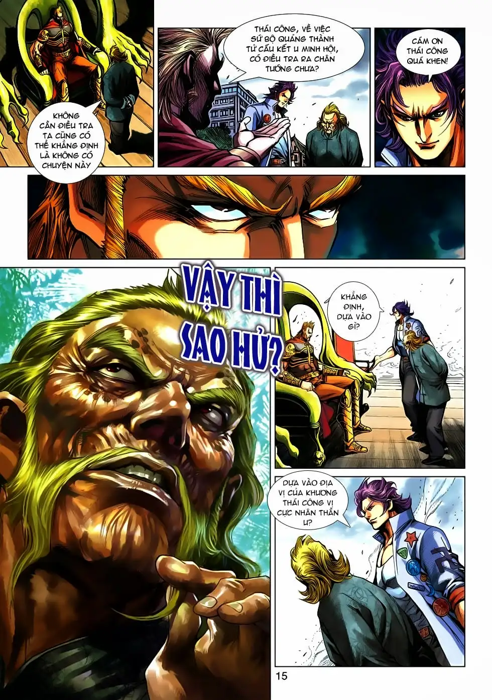 Truyện Tranh Tân Tác Long Hổ Môn trang 4