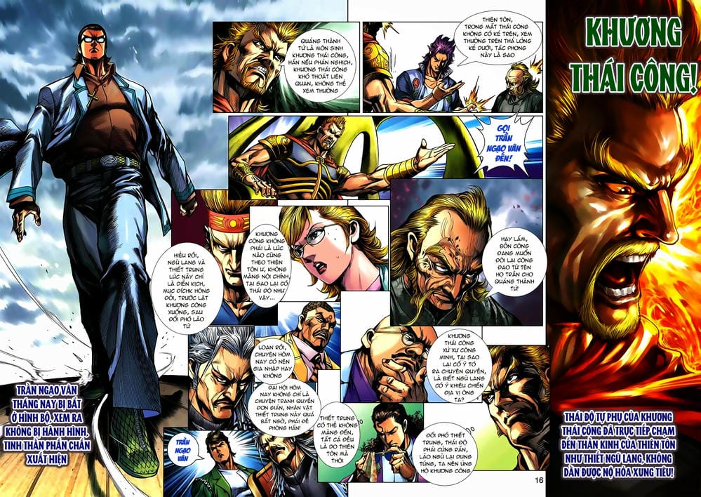 Truyện Tranh Tân Tác Long Hổ Môn trang 4