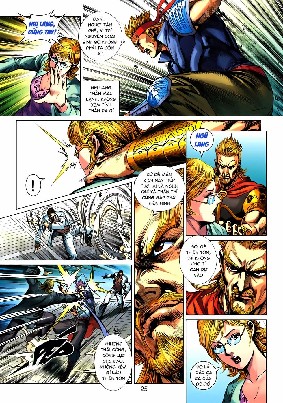 Truyện Tranh Tân Tác Long Hổ Môn trang 4