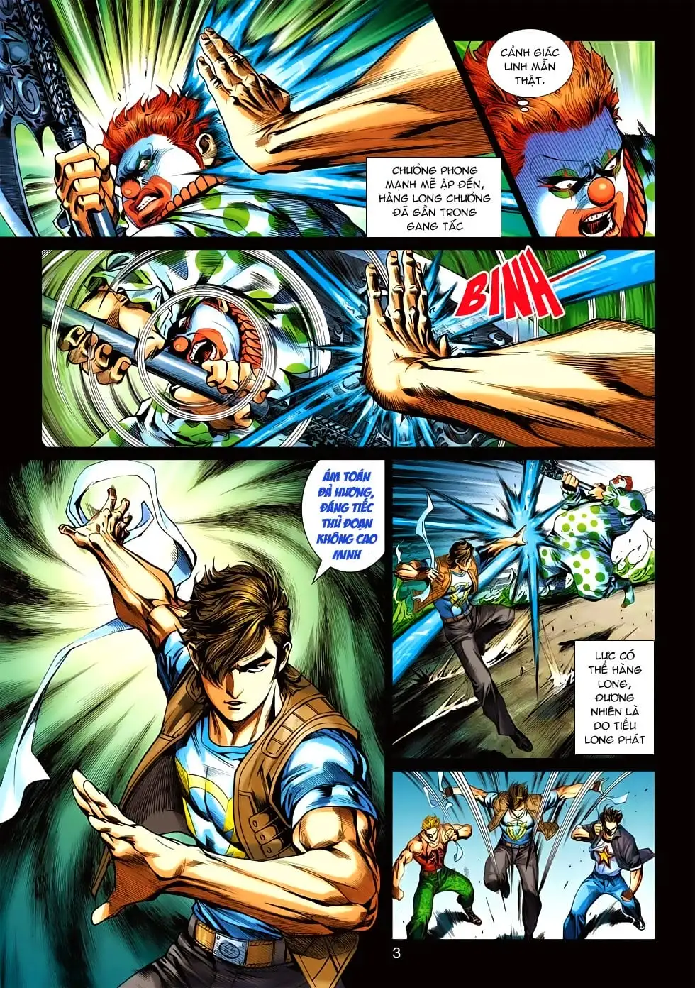 Truyện Tranh Tân Tác Long Hổ Môn trang 4