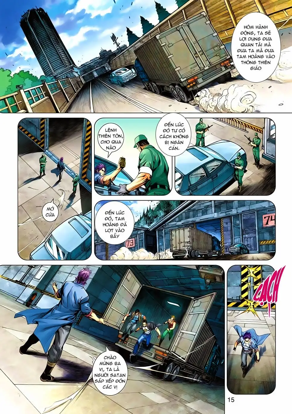 Truyện Tranh Tân Tác Long Hổ Môn trang 4