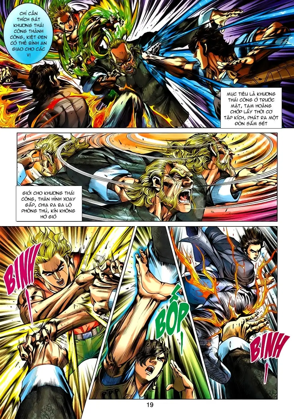 Truyện Tranh Tân Tác Long Hổ Môn trang 4