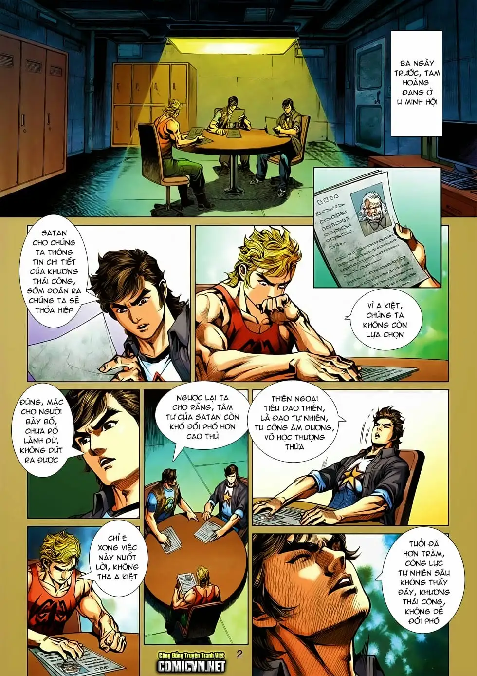 Truyện Tranh Tân Tác Long Hổ Môn trang 4