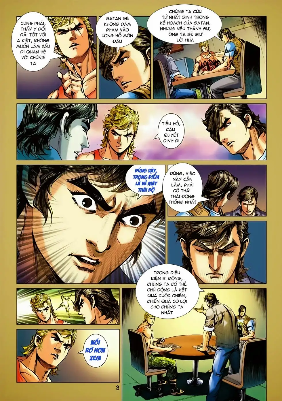 Truyện Tranh Tân Tác Long Hổ Môn trang 4