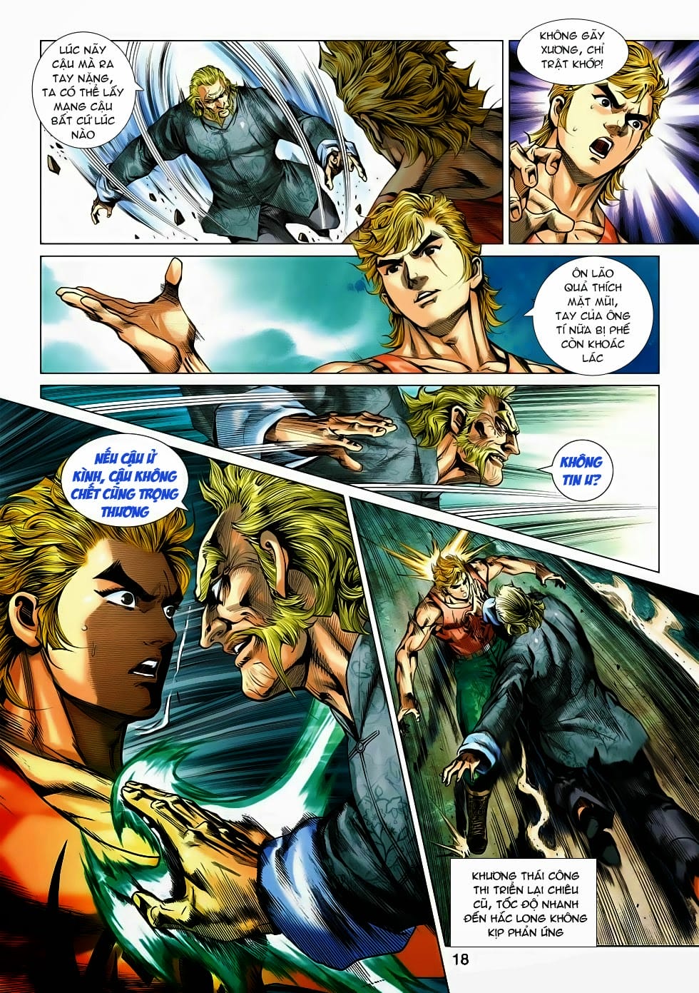 Truyện Tranh Tân Tác Long Hổ Môn trang 4