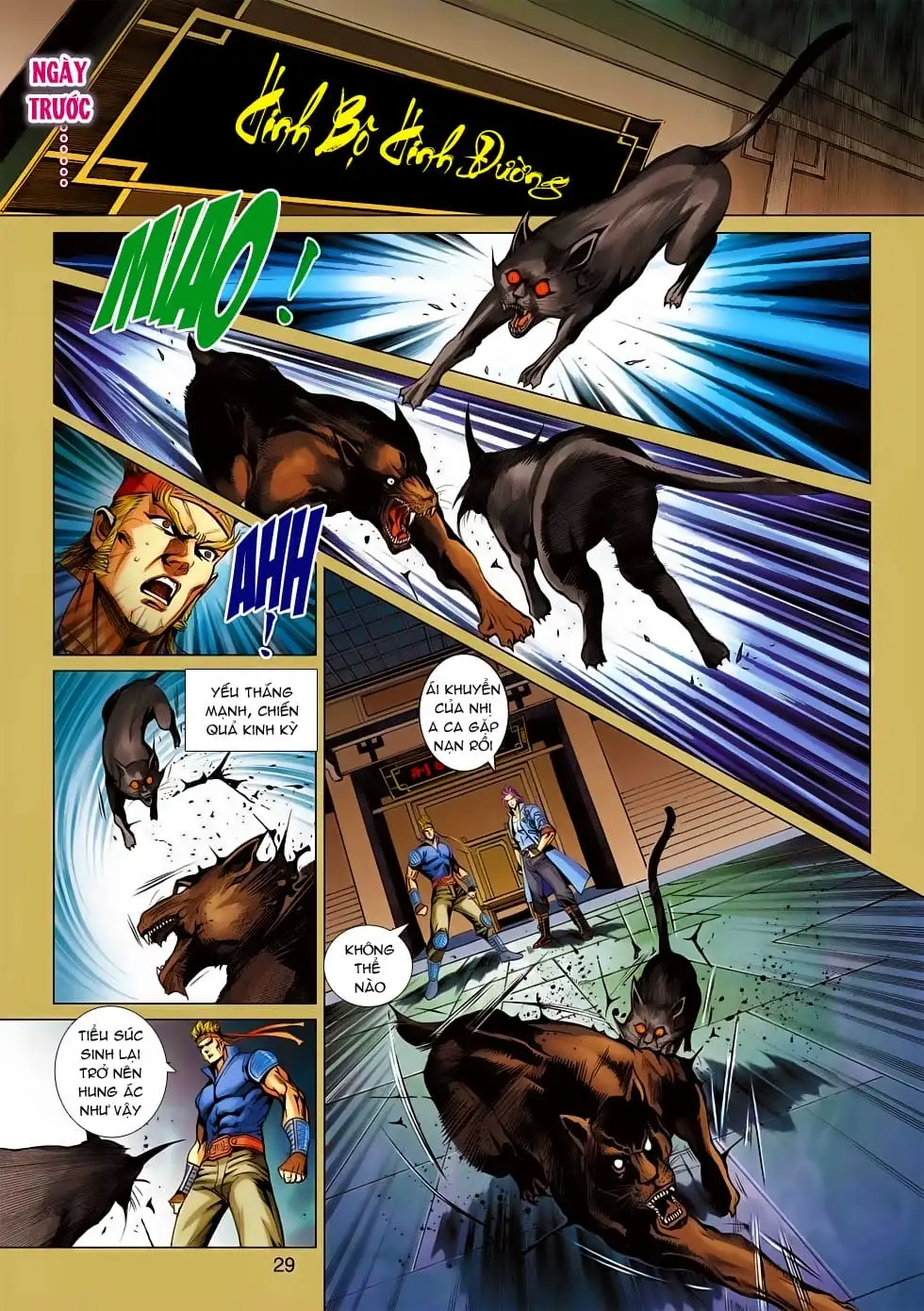 Truyện Tranh Tân Tác Long Hổ Môn trang 4