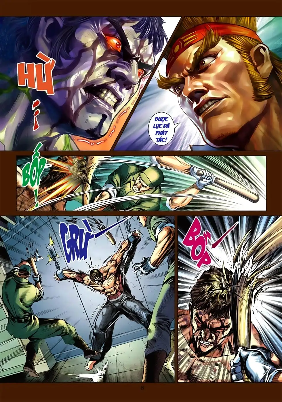 Truyện Tranh Tân Tác Long Hổ Môn trang 4