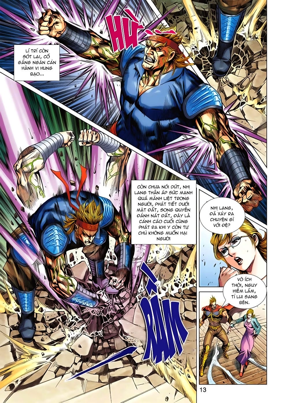 Truyện Tranh Tân Tác Long Hổ Môn trang 4