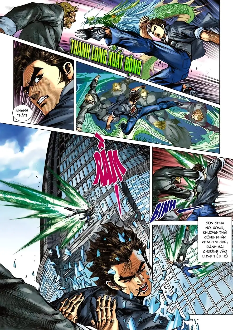 Truyện Tranh Tân Tác Long Hổ Môn trang 4
