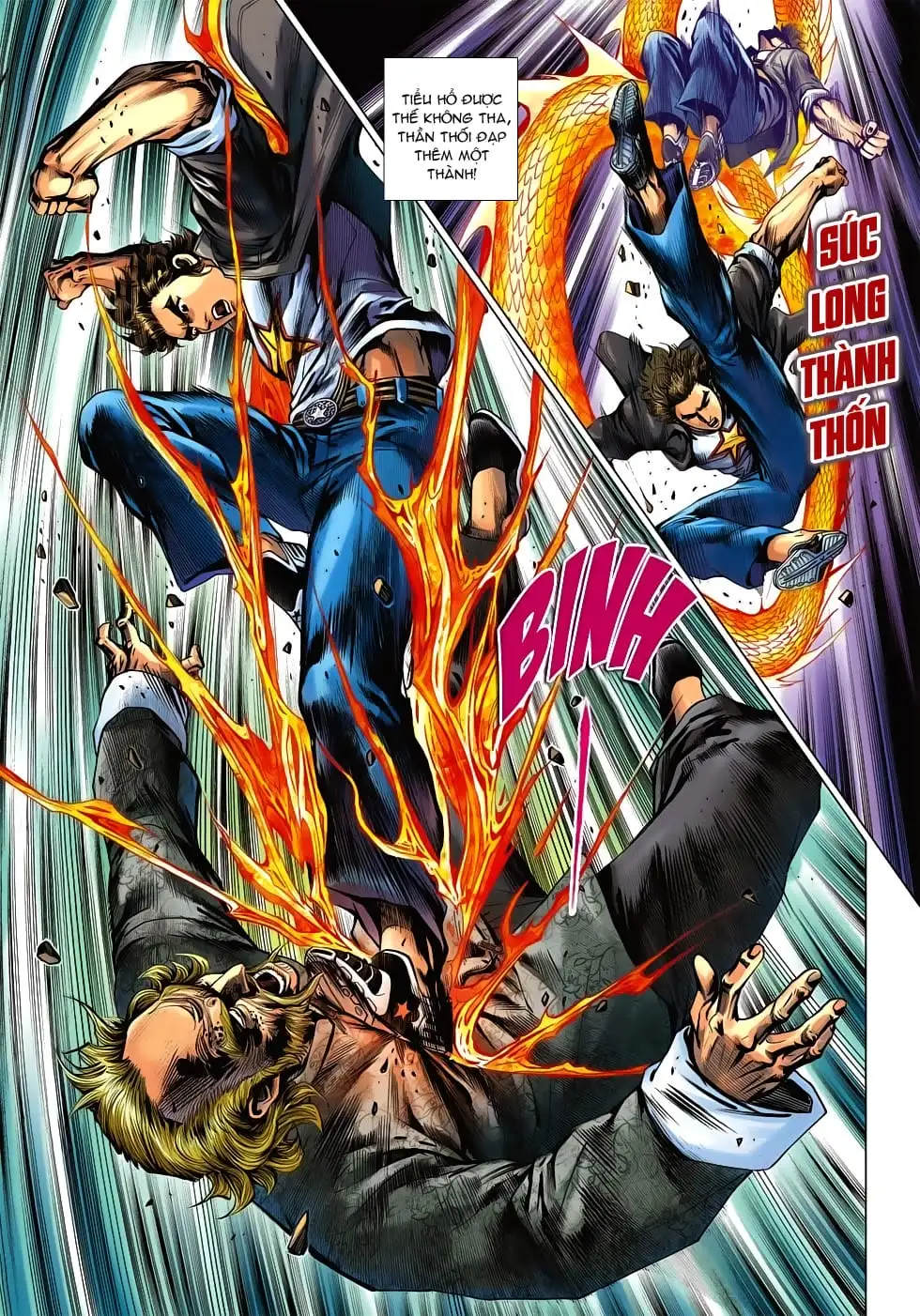 Truyện Tranh Tân Tác Long Hổ Môn trang 4