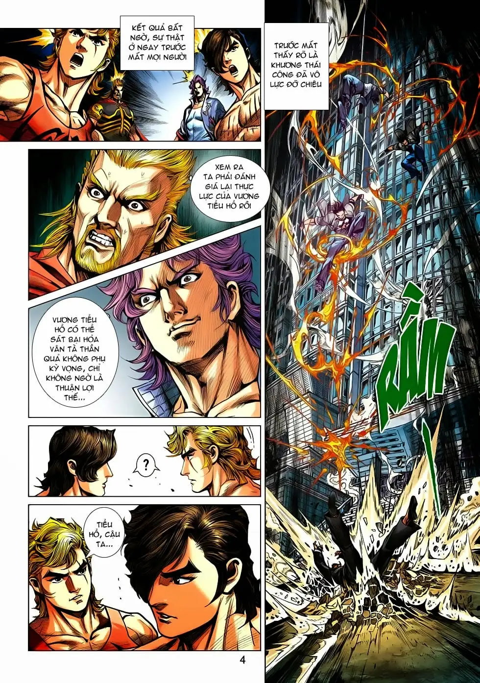 Truyện Tranh Tân Tác Long Hổ Môn trang 4