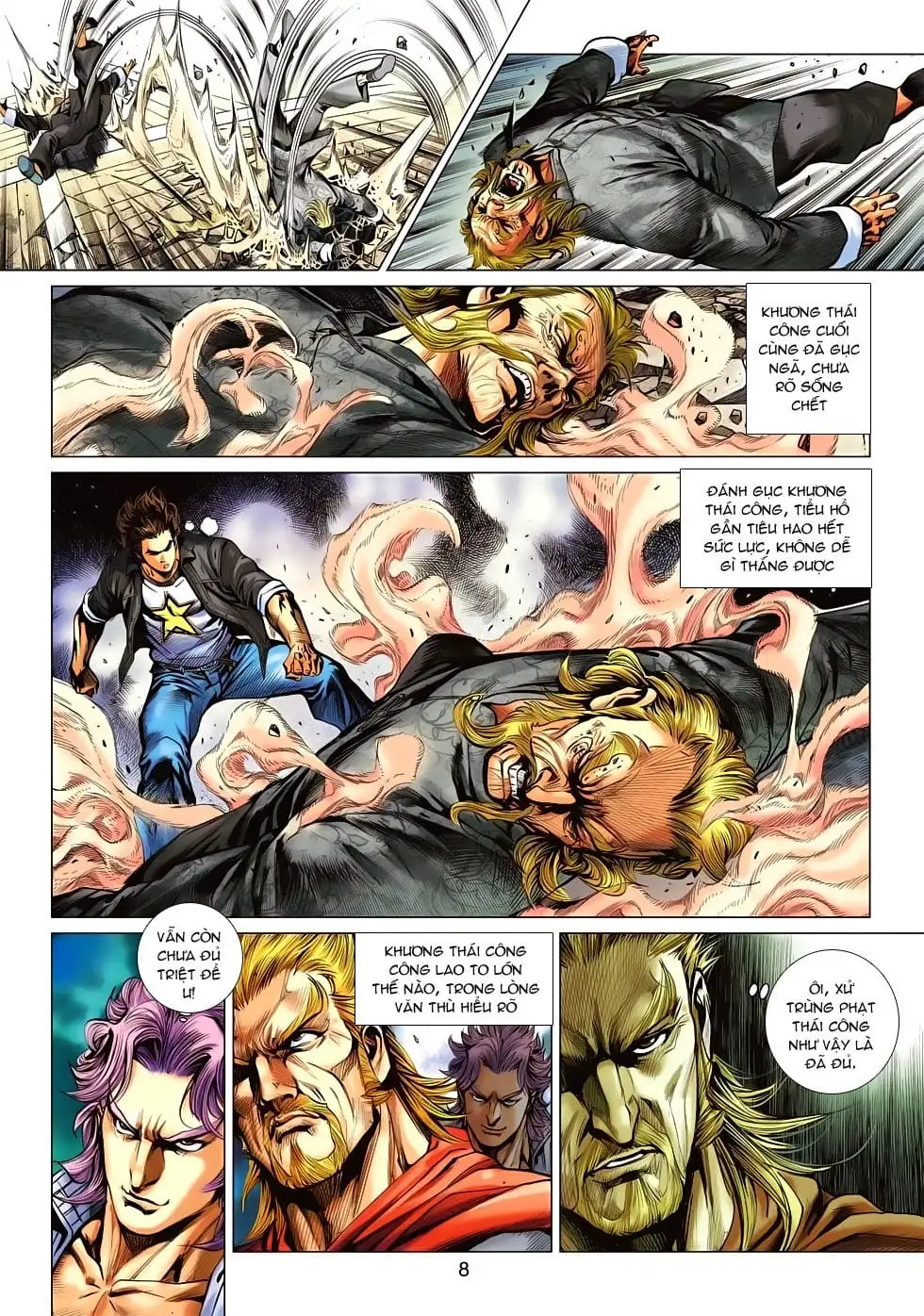 Truyện Tranh Tân Tác Long Hổ Môn trang 4