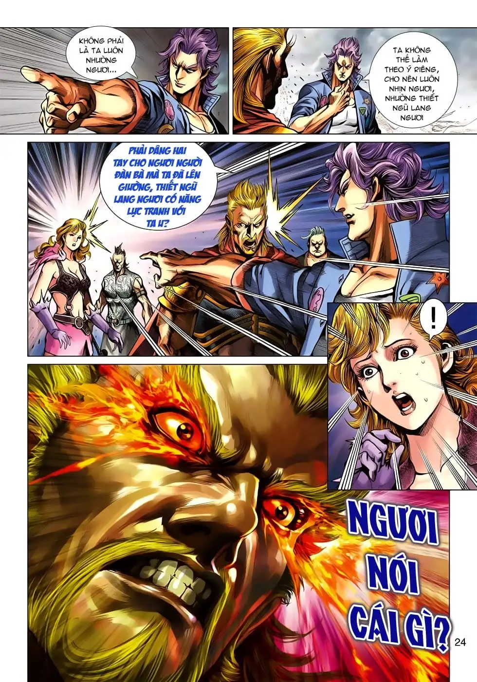 Truyện Tranh Tân Tác Long Hổ Môn trang 4