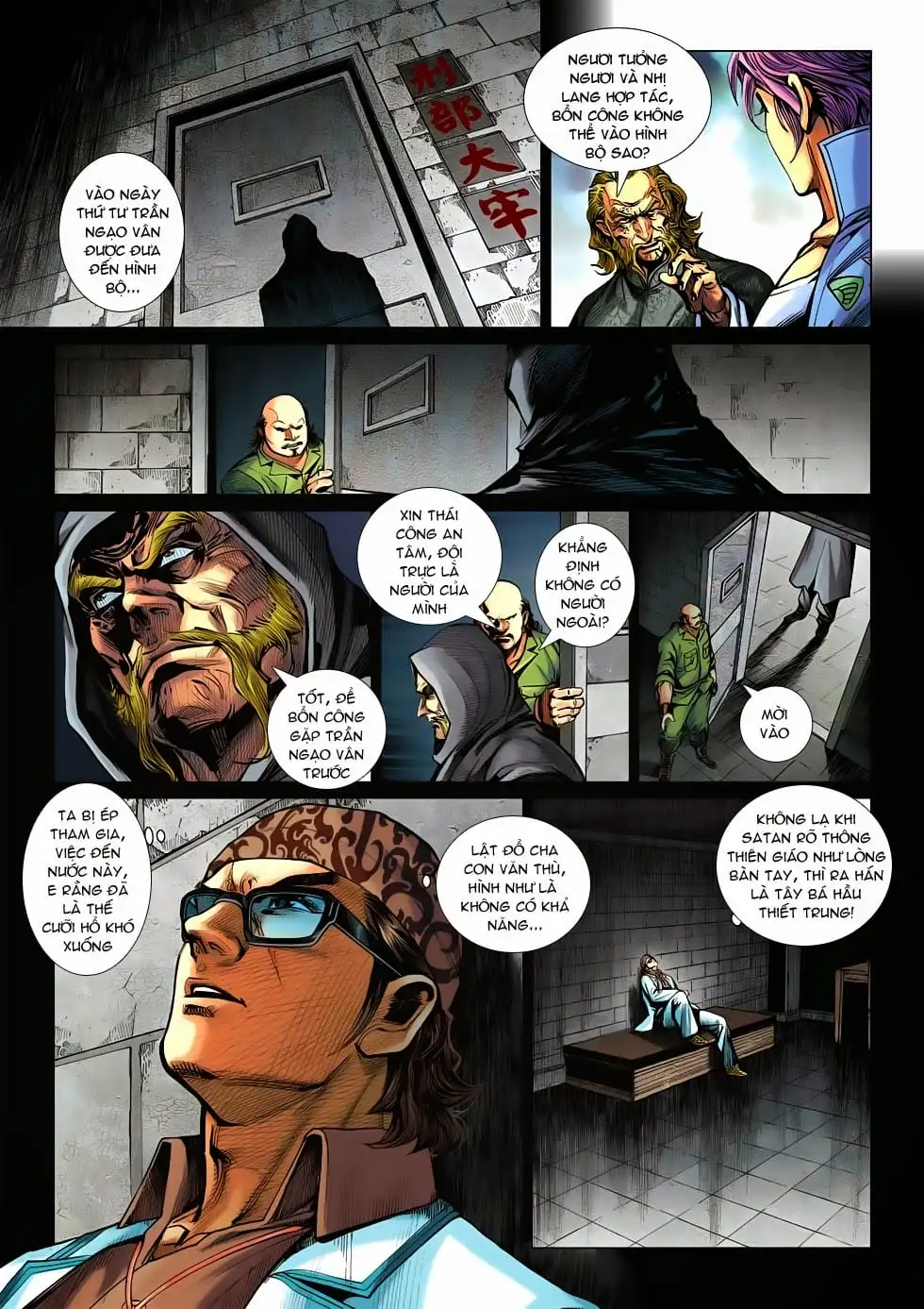 Truyện Tranh Tân Tác Long Hổ Môn trang 4