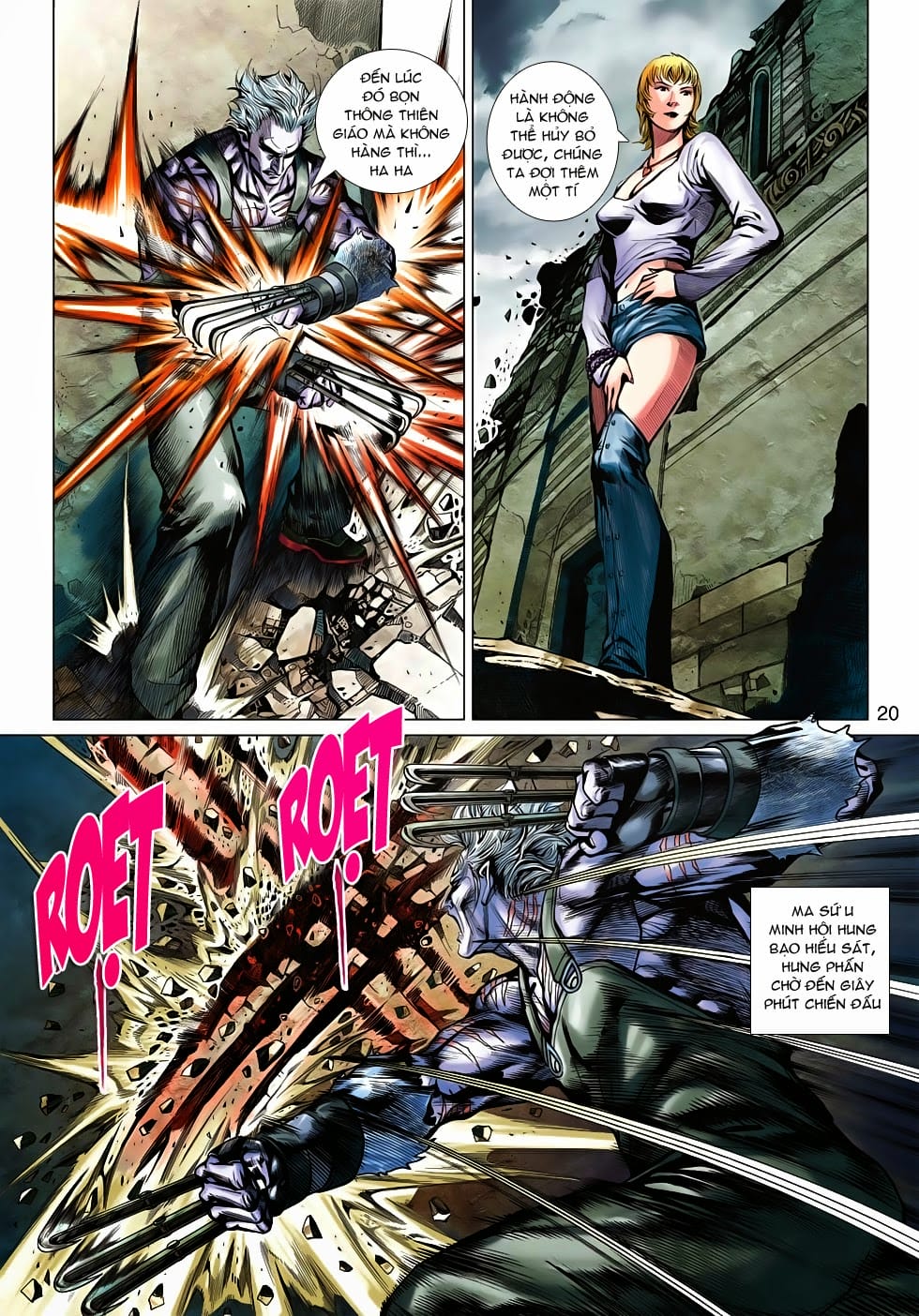 Truyện Tranh Tân Tác Long Hổ Môn trang 4