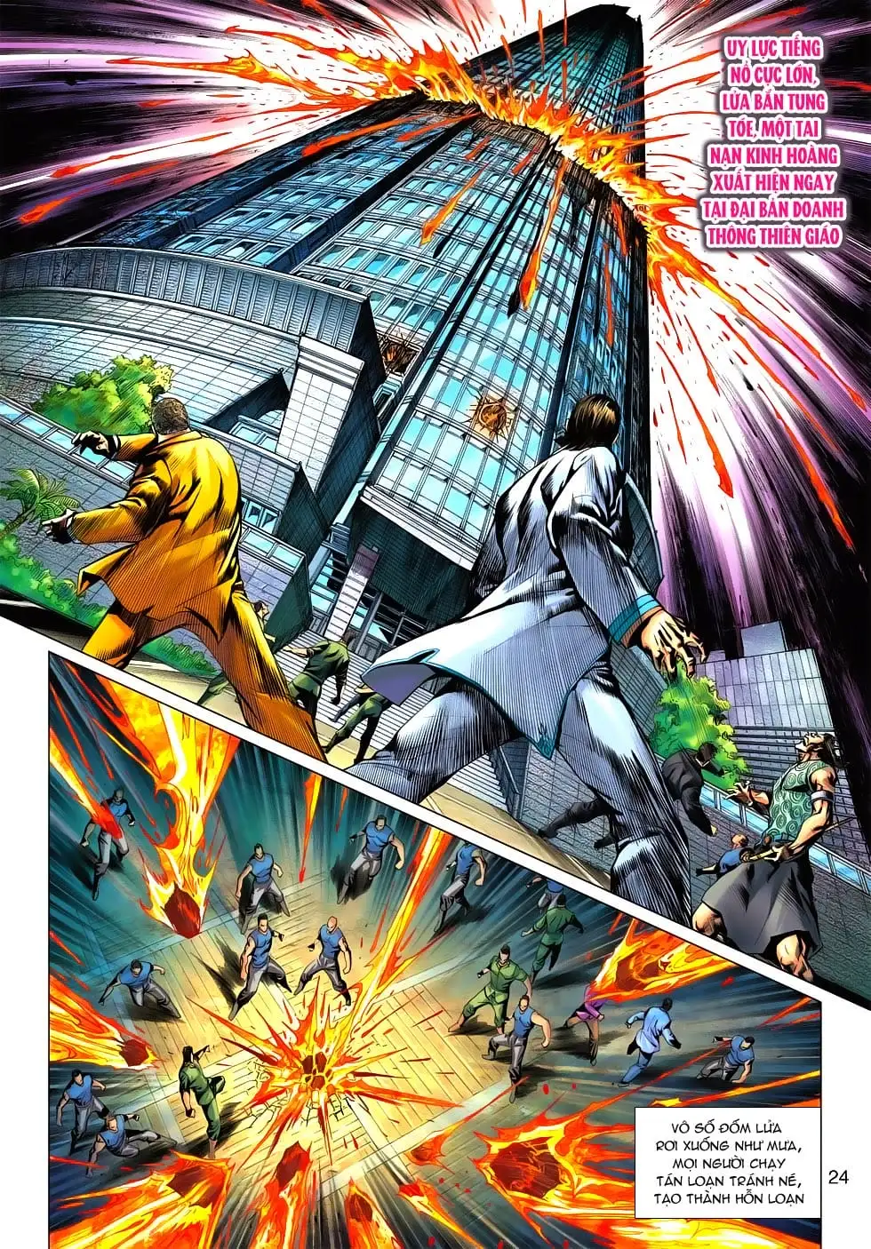 Truyện Tranh Tân Tác Long Hổ Môn trang 4