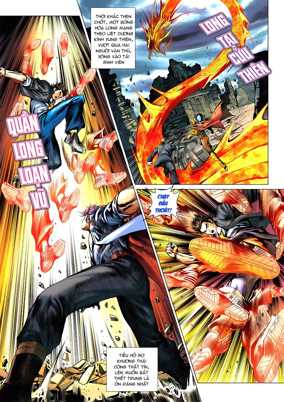 Truyện Tranh Tân Tác Long Hổ Môn trang 4