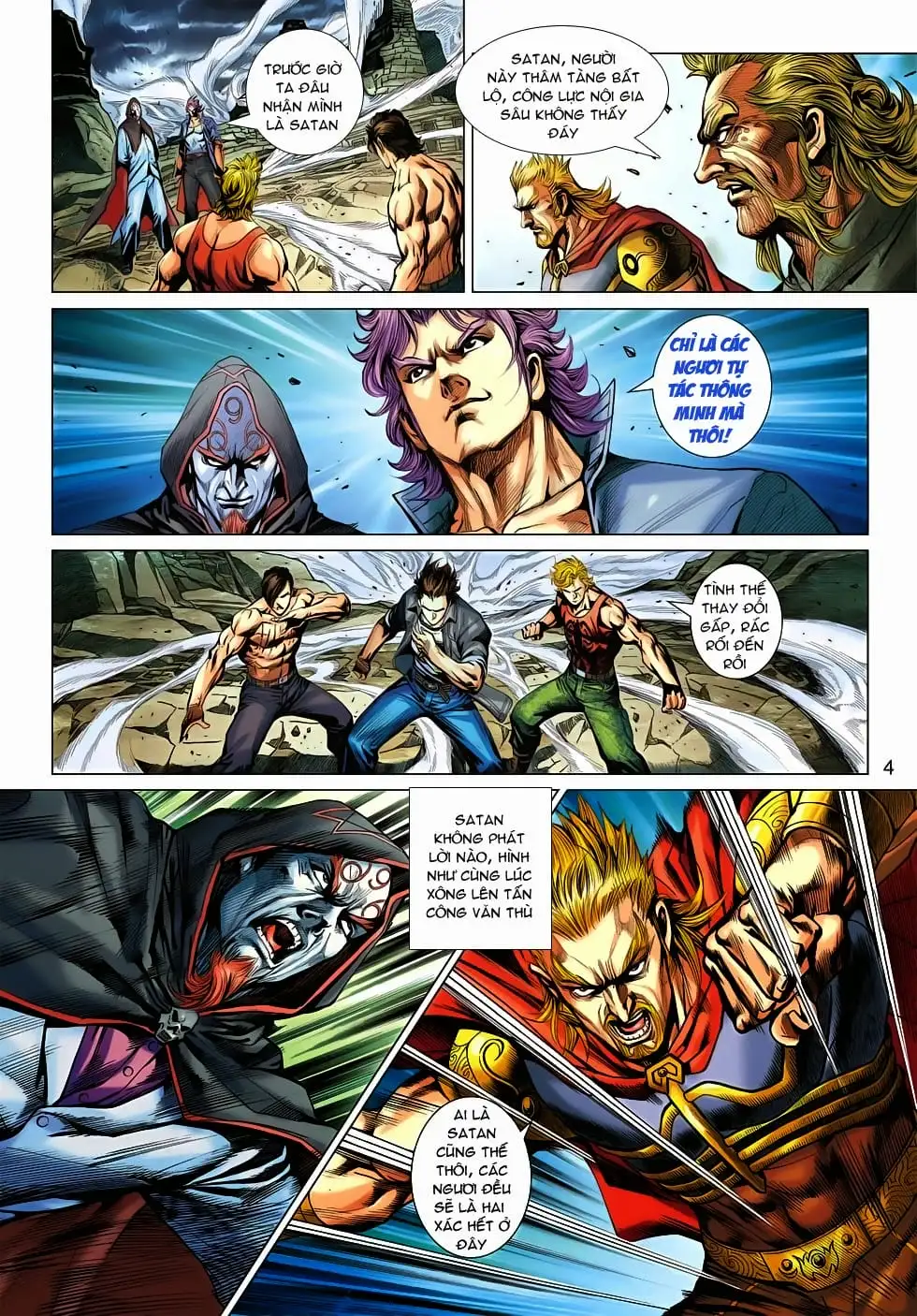 Truyện Tranh Tân Tác Long Hổ Môn trang 4