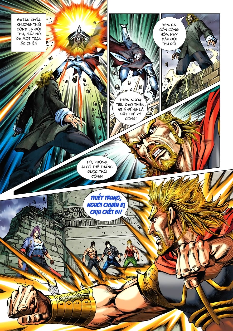 Truyện Tranh Tân Tác Long Hổ Môn trang 4