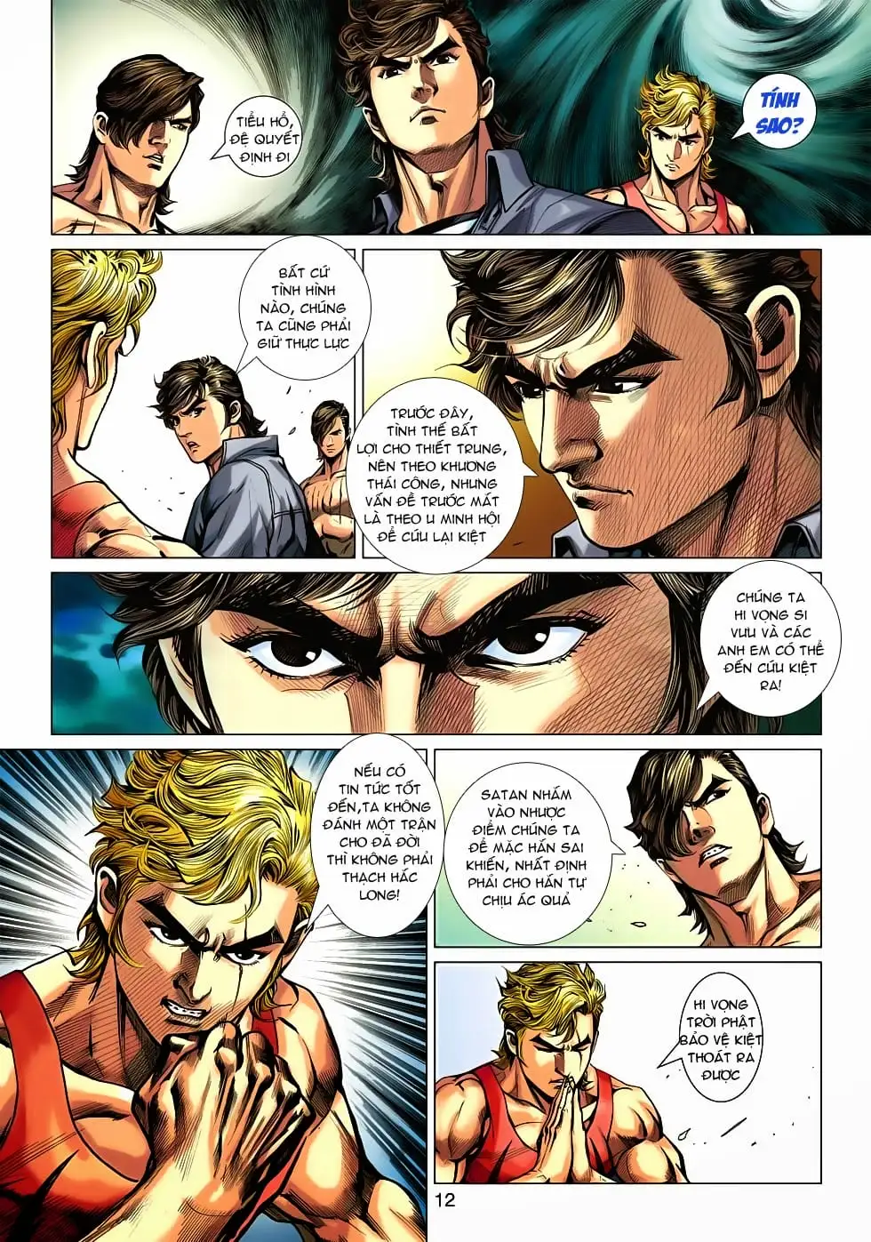 Truyện Tranh Tân Tác Long Hổ Môn trang 4