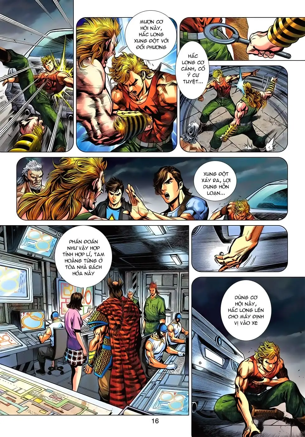 Truyện Tranh Tân Tác Long Hổ Môn trang 4