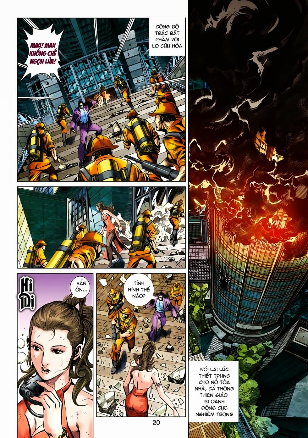 Truyện Tranh Tân Tác Long Hổ Môn trang 4