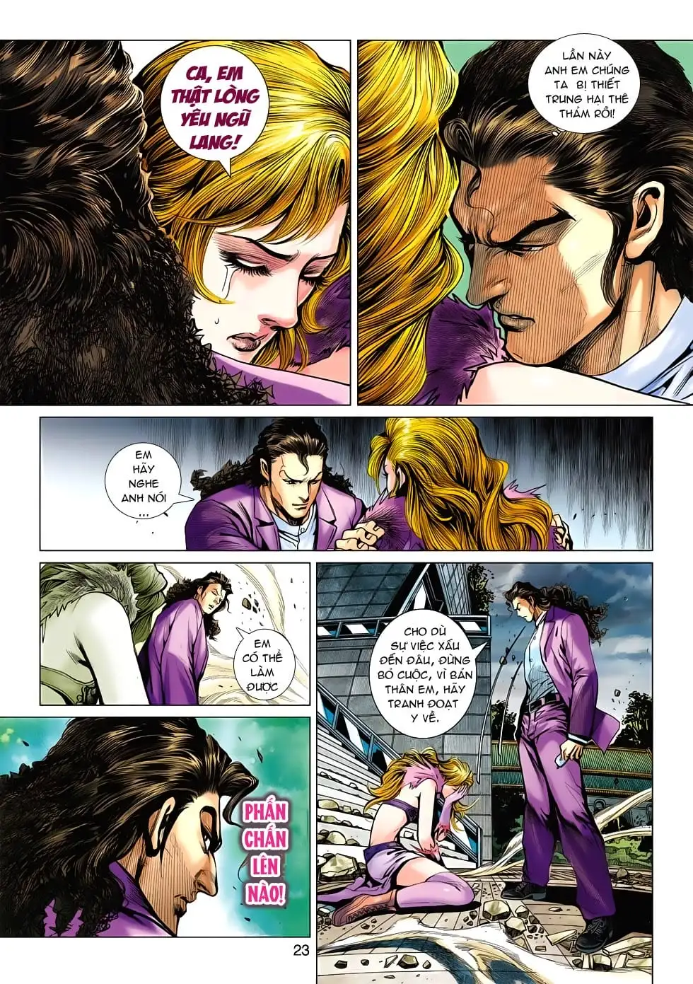 Truyện Tranh Tân Tác Long Hổ Môn trang 4