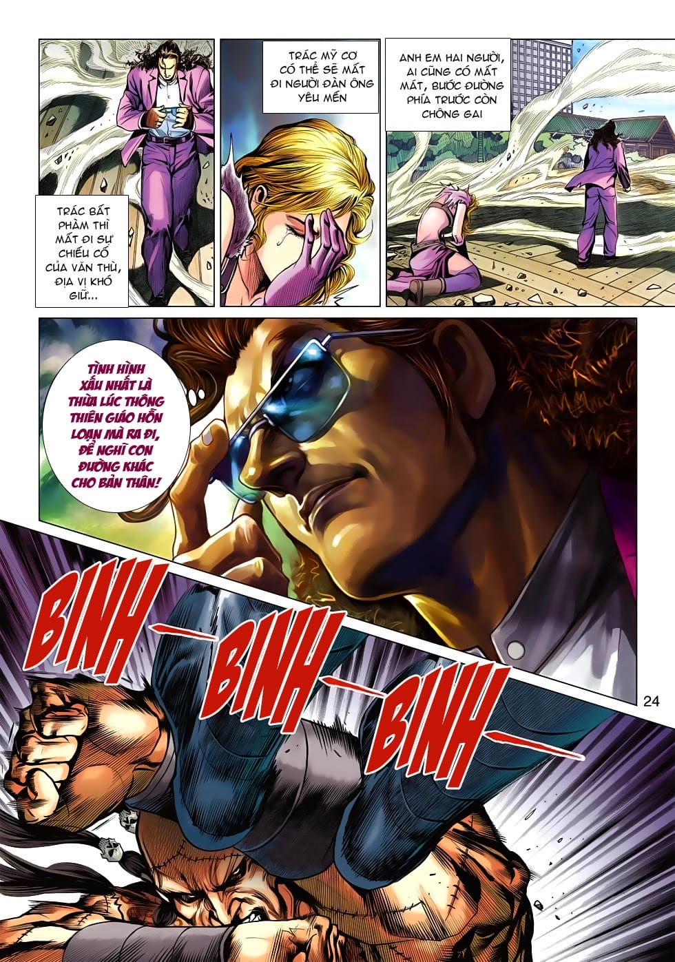 Truyện Tranh Tân Tác Long Hổ Môn trang 4