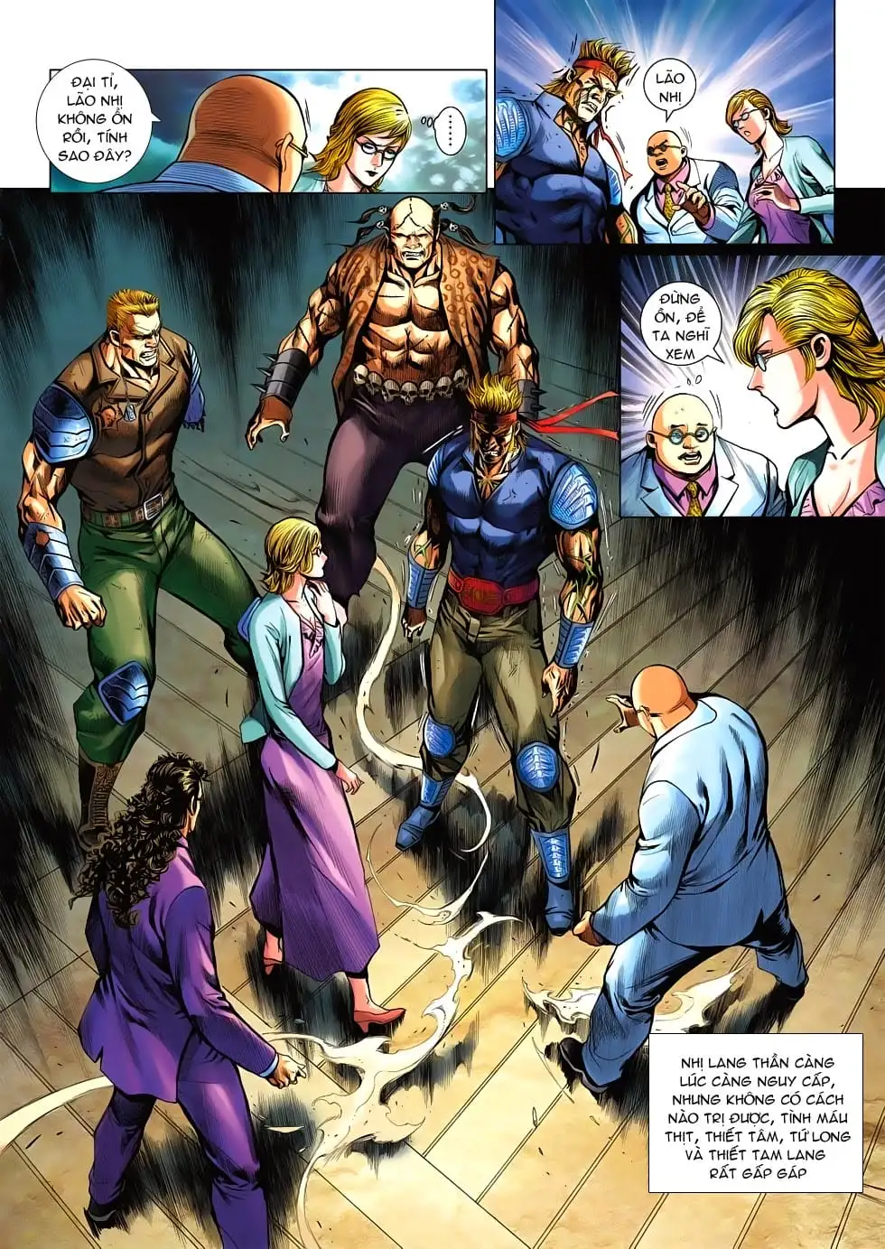 Truyện Tranh Tân Tác Long Hổ Môn trang 4